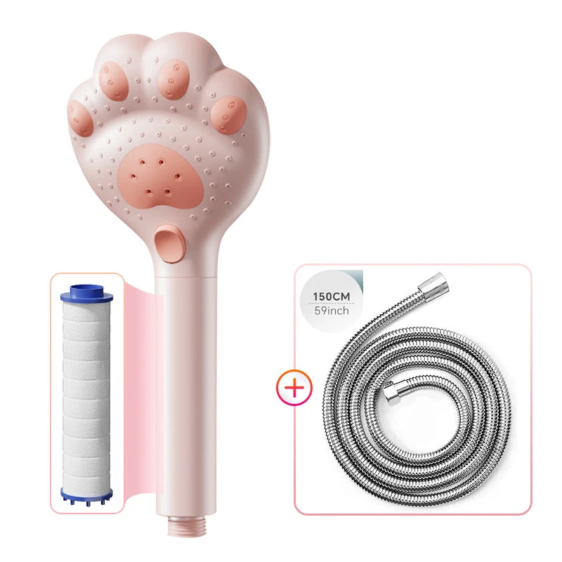 3 Modes High Pressure Shower Head, Water Saving,Adjustable Showerhead Sprayer Home Bathroom Accessories
